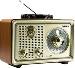 Meier M-110BT USB SD Bluetooth Nostaljik FM Radyo