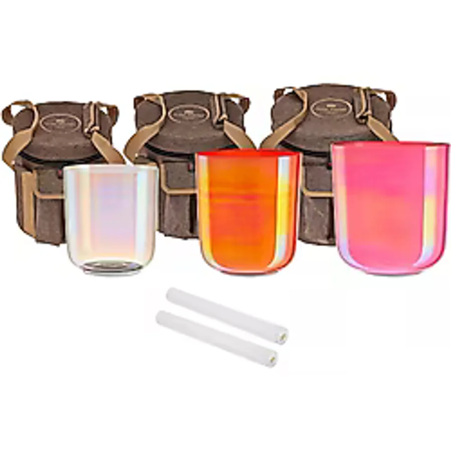 Meinl Sonic Energy 3-Parça Essence Crystal Singing Bowl Set (E4 /