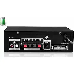 MEKSE UA-101 30W RMS Stereo Bluetooth Şarjlı 12V Özellikli Amfi