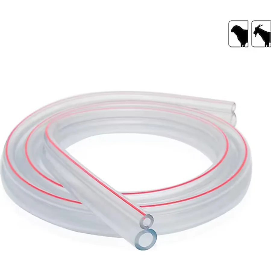 Melasty Küçükbaş Süt Sağma Makinesi Süt ve Nabız Hortumu (Ø14xØ22/Ø7xØ14 mm) (50 Metre - Top)