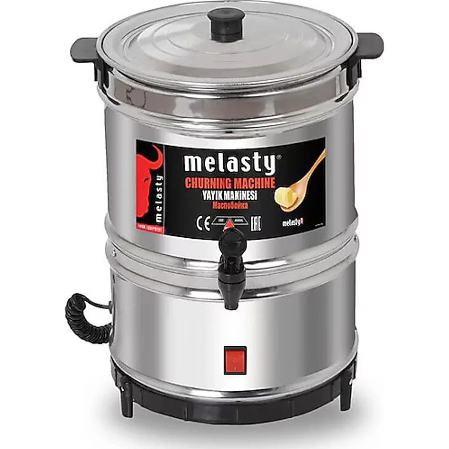Melasty Yayık Makinesi (10 Litre) (Tereyağı Makinesi ve Yayık Ayranı Makinesi)