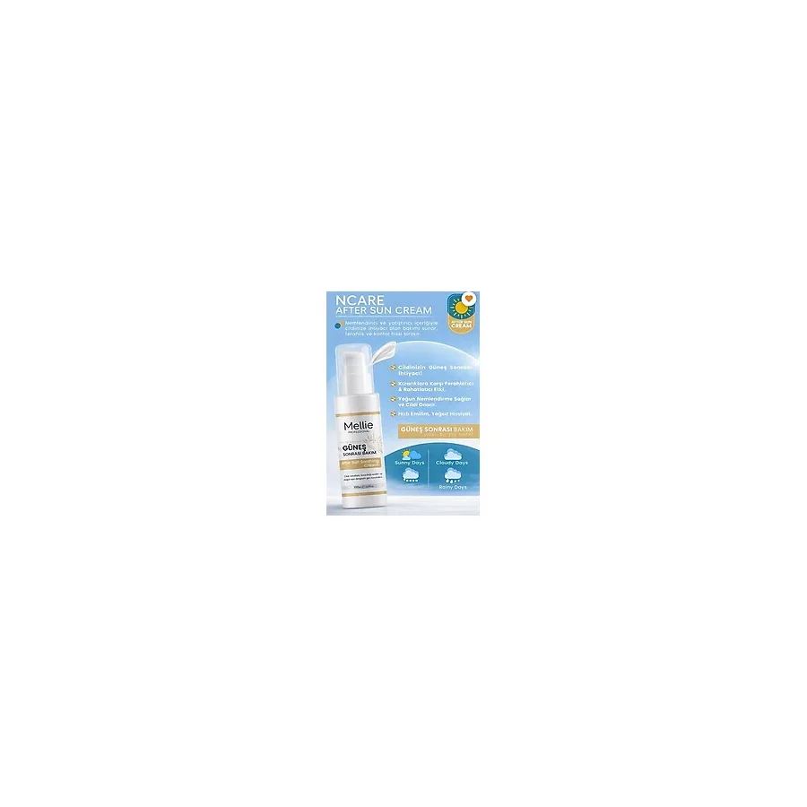Mellie Professional Güneş Sonrası Bakım Kremi (After Sun Soothing Cream) - 100 ml