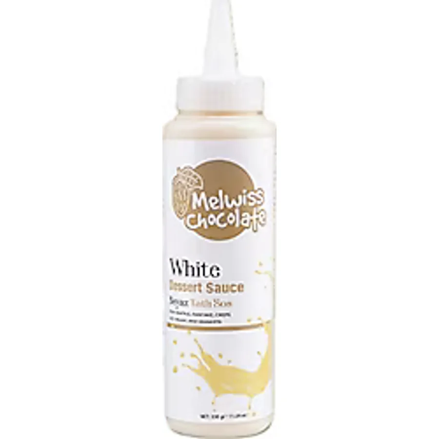 Melwiss Chocolate Beyaz Çikolata Aromalı Sos 330 gr