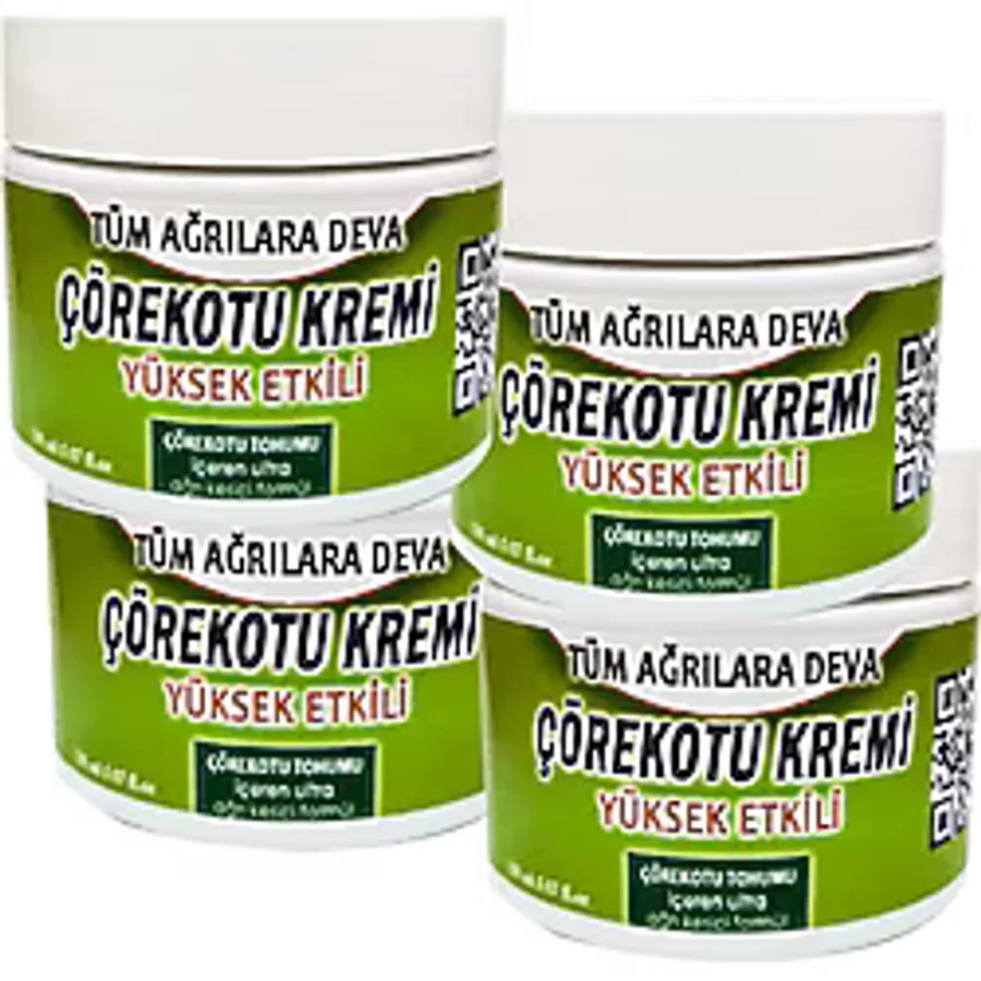 Mem Çörek Otu Tohumu Yağı Karışımlı Krem Büyük Boy 150 ml x 4 adet