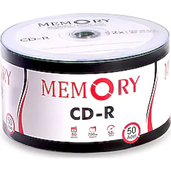 MEMORY Boş Cd-r 700 Mb 80 Dk 50 Adet Hp Bos Cd Cdr