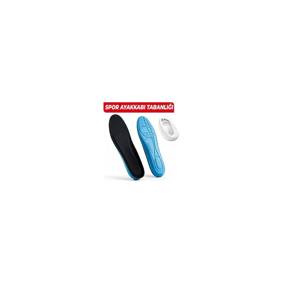Memory Foam Ortopedik Ayakkabı Tabanlığı, Hafızalı Tabanlık,Yumuşak Sünger İç Taban, Darbe Emici, Günlük Yürüyüş, Spor, Koşu İçin Konforlu Tabanlık, Ayakkabı Keçesi - (44-45)