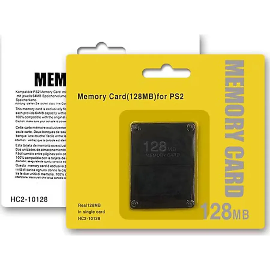 MEMORY Playstation 2 Card 128mb Ps2 Hafıza Kartı Ps2 Card