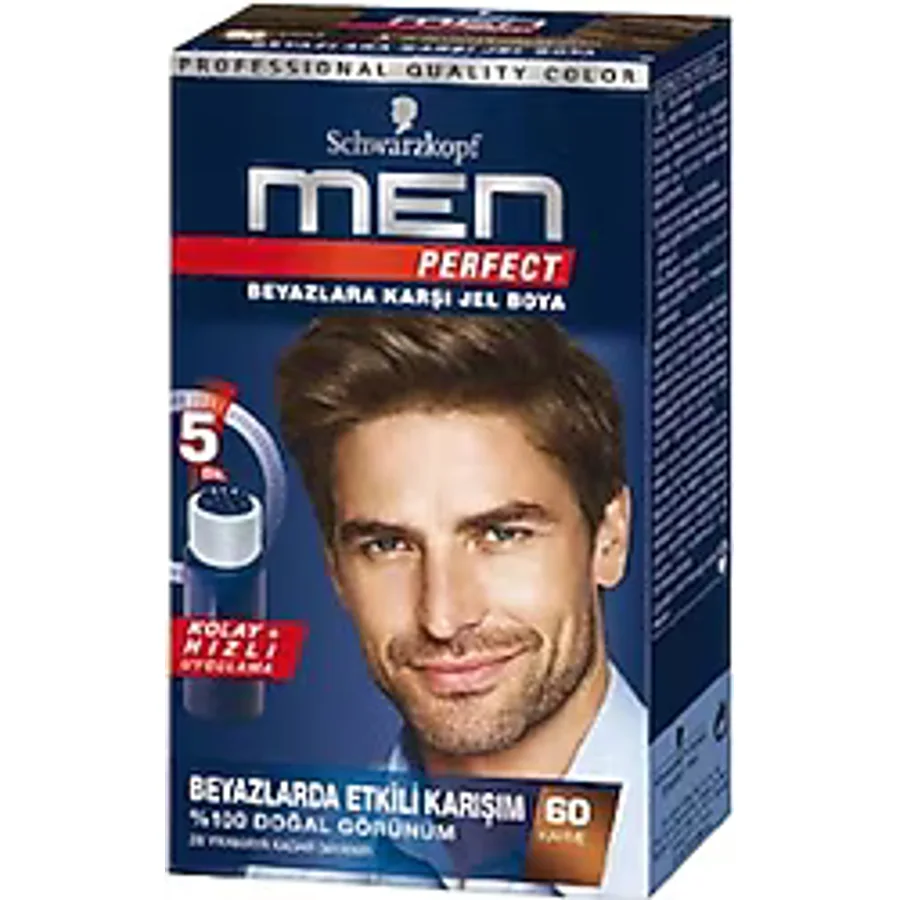 Men Perfect 60 Kahve Erkek Saç Boyası