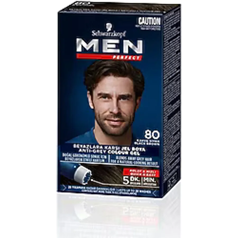 Men Perfect 80 Kahve Siyah Erkek Saç Boyası