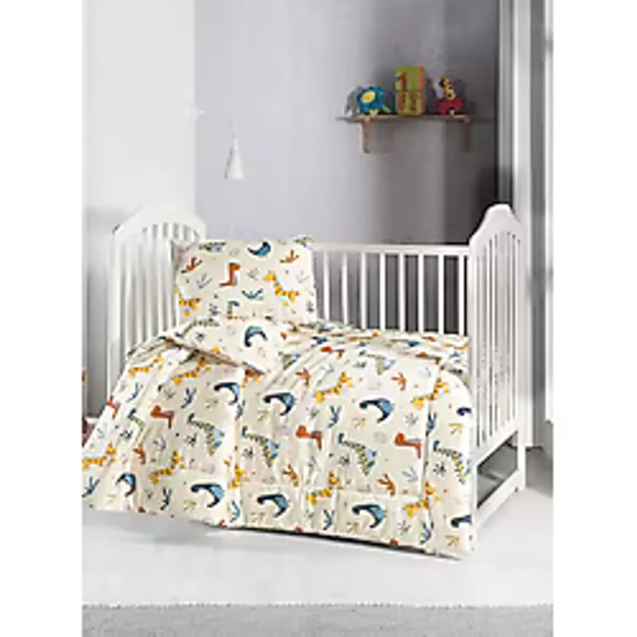 Menderes Home Lanotte Ranforce Bebe Nevresim Takımı Dinazor