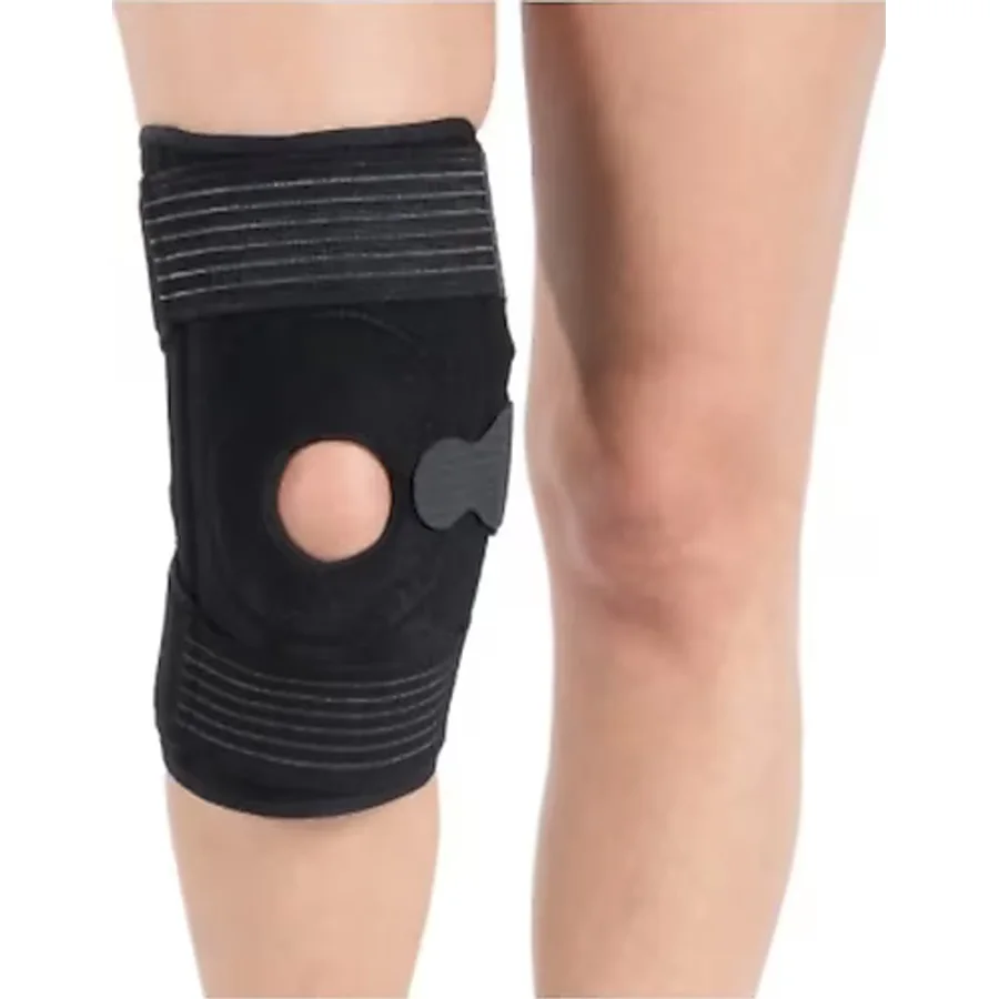Menisküs Ağrısı için Patella Destekli Fleksible Balenli Dizlik