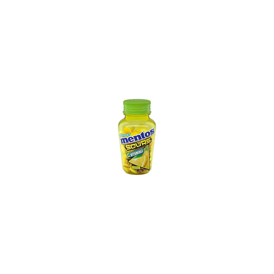 Mentos Sours Limon Aromalı C Vitaminli Tablet Şekerleme 49 G X 6 Adet