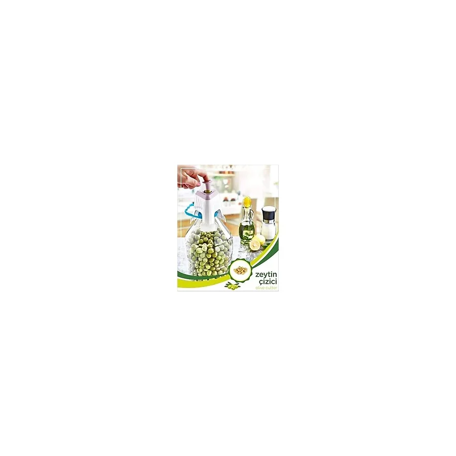 Mercansa Kolay Zeytin Dilme Çizme Aparatı Pratik Kolay Zeytin Çizici Alet