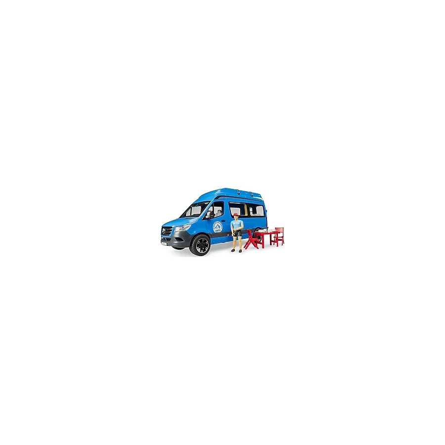 Mercedes Benz Sprinter Karavan, Aksesuarları Ve Sürücüsü Çok Renkli