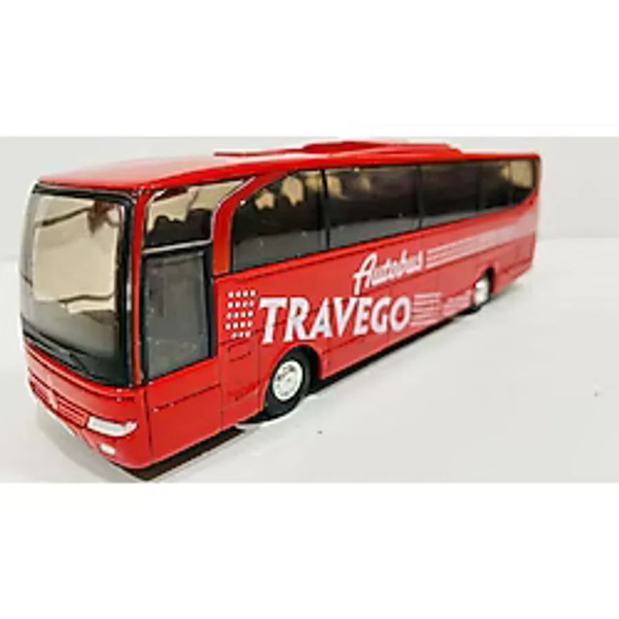 MERCEDES Benz Travego Metal Otobüs Die Cast Kapı Açılır Orjinal