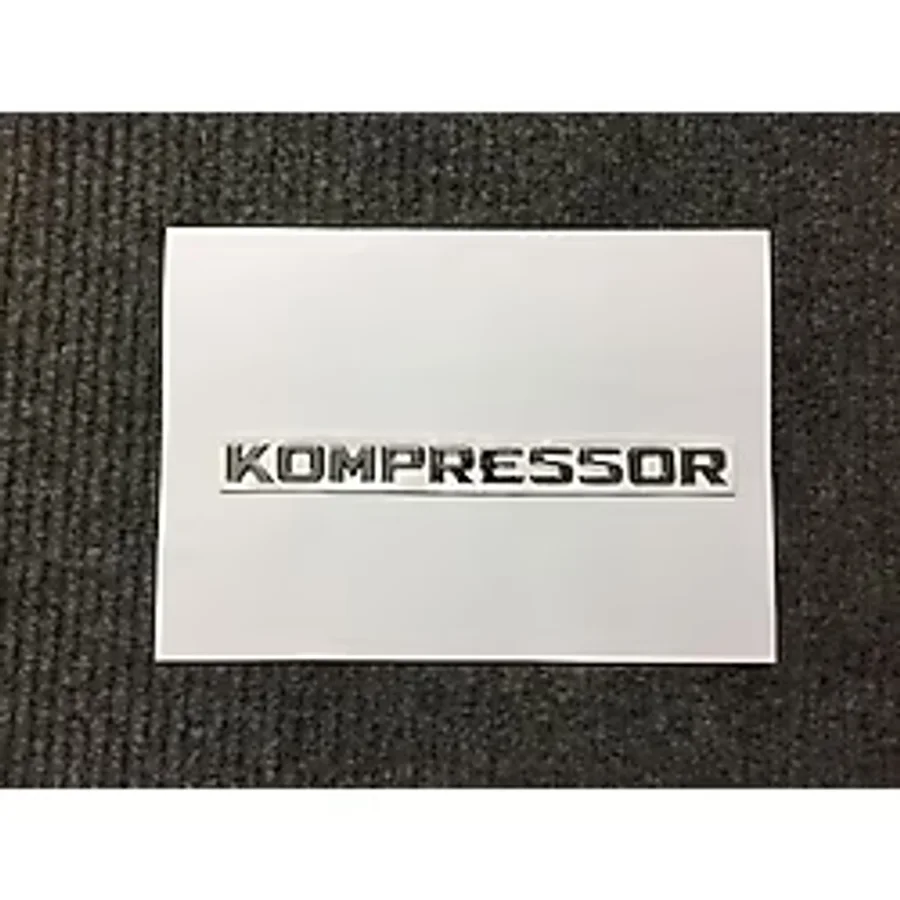 Mercedes Kompressor Yazı