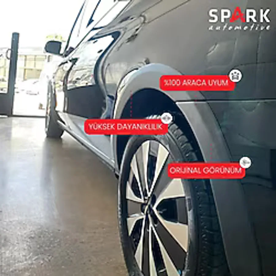 Mercedes Vito 2015-2020 Yıl Aralığı Uyumlu Çamurluk Dodik 8 Parça