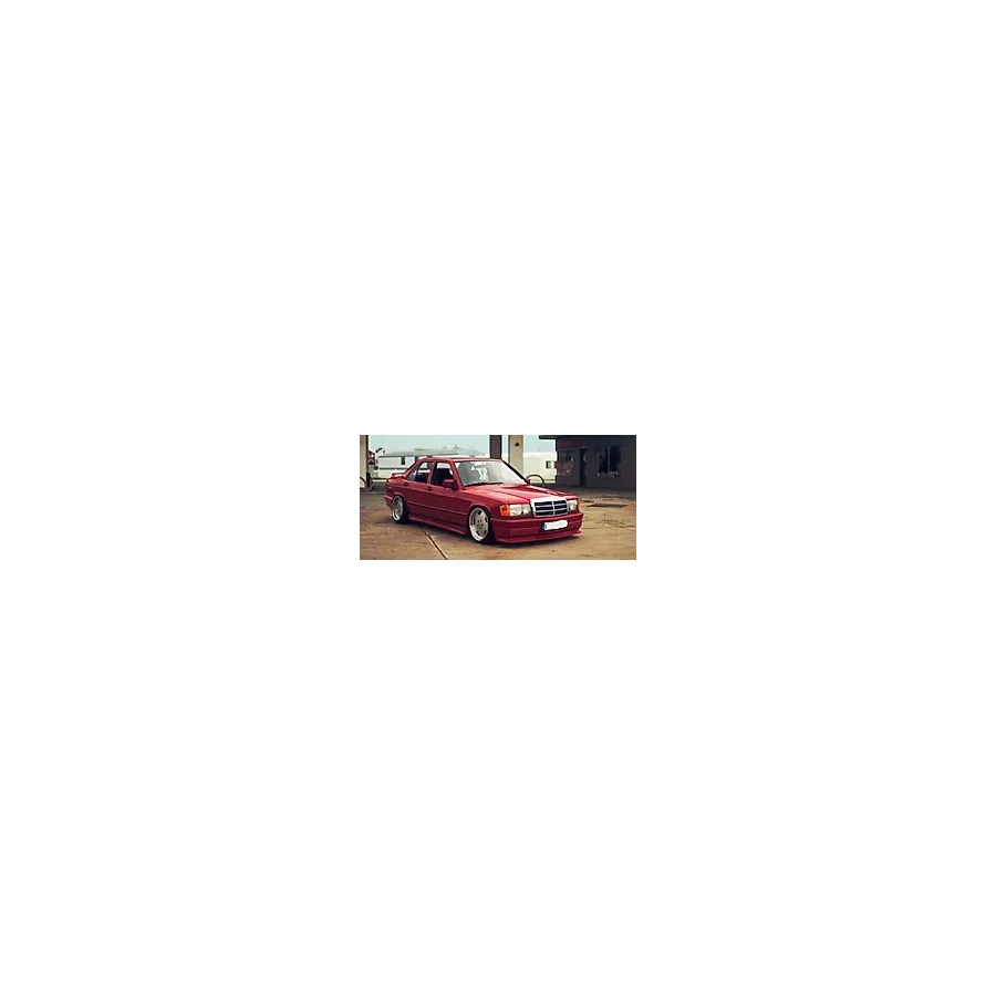 Mercedes W201 190 Ön Tampon Eki - Fiber - Boyasız