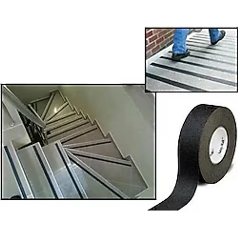 Merdiven Kaydırmaz Bant 50 mm x 25 mt Siyah