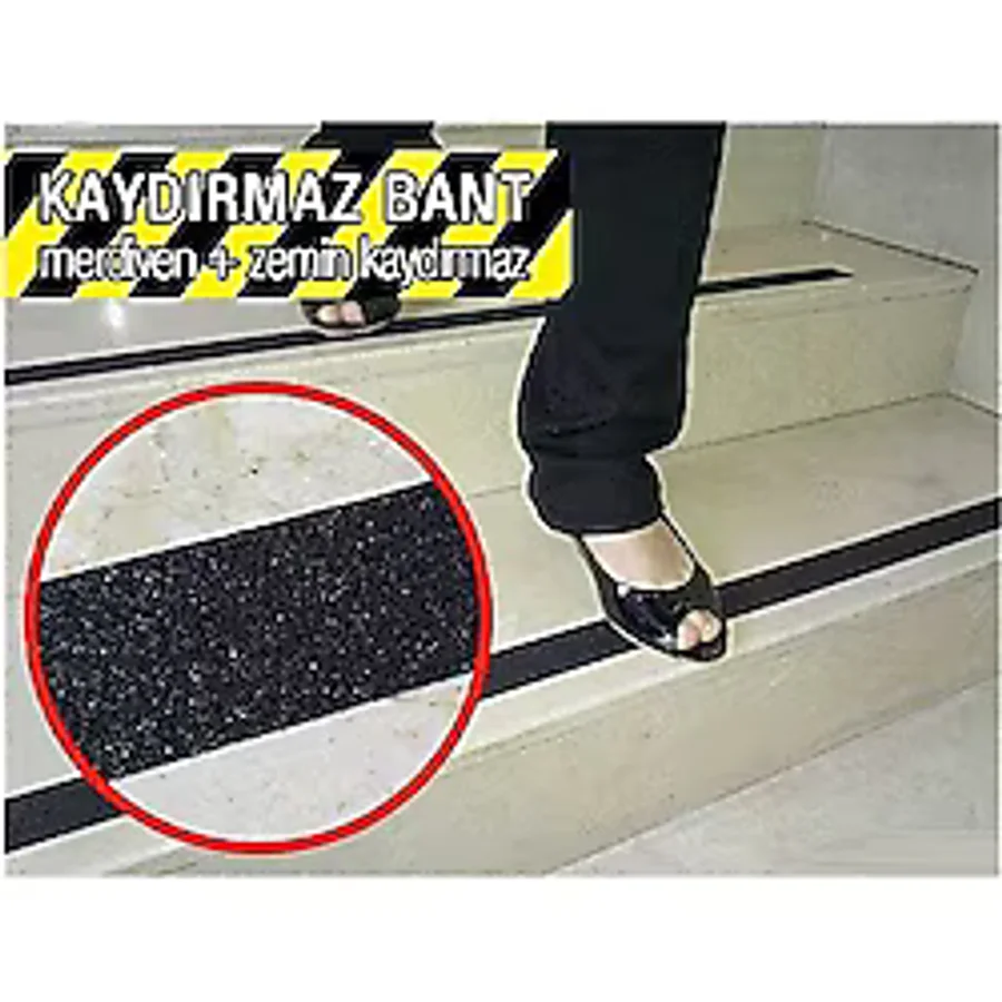 Merdiven ve Zemin Kaydırmaz Bant