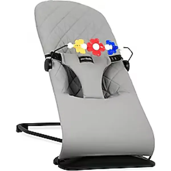 Merfbaby Cotton Gri Oyuncaklı Ana Kucağı