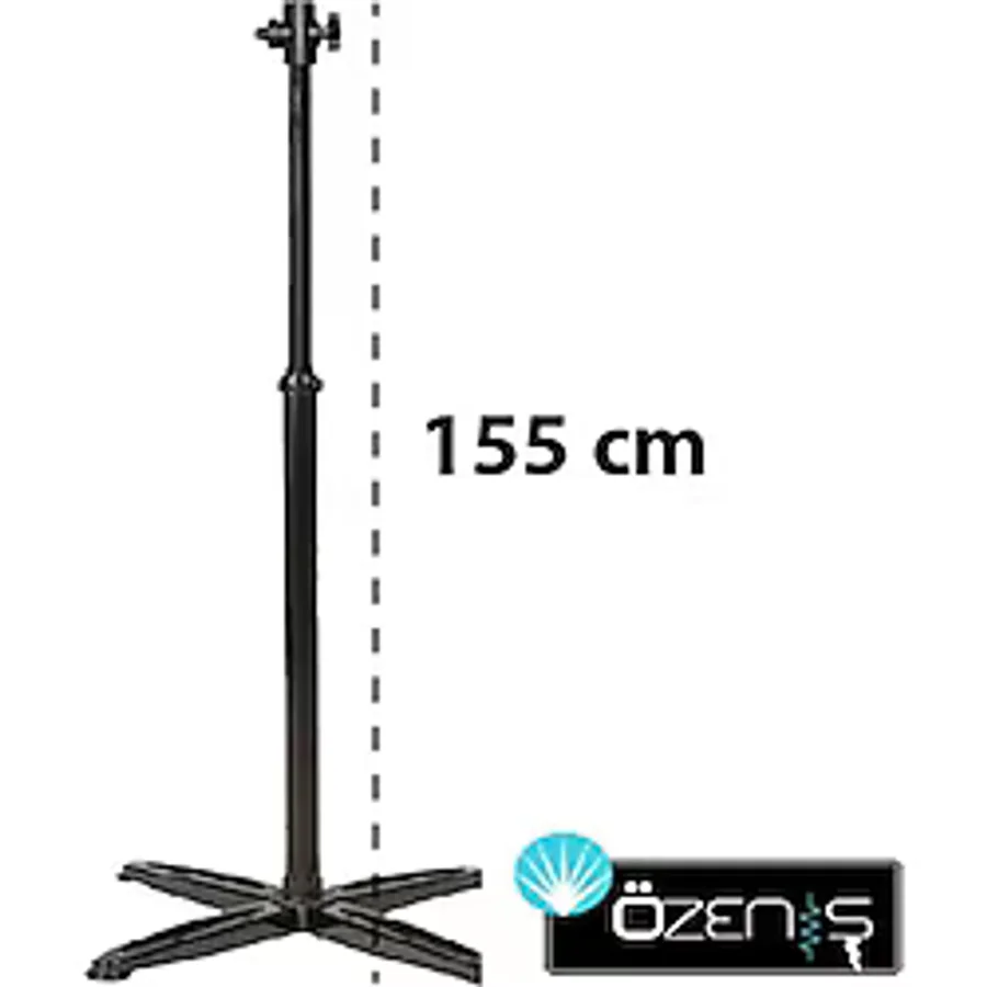 Merttuğ Mt-150 Lüks Ayak 155 Cm Ufo-Kumtel Uyumlu-Alf Isıtıcı Soba Ayağı