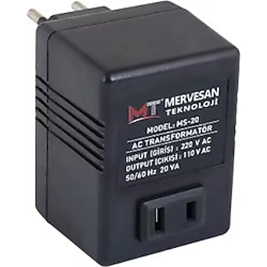 Mervesan MS-20 220-110 V Dönüştürücü Adaptör