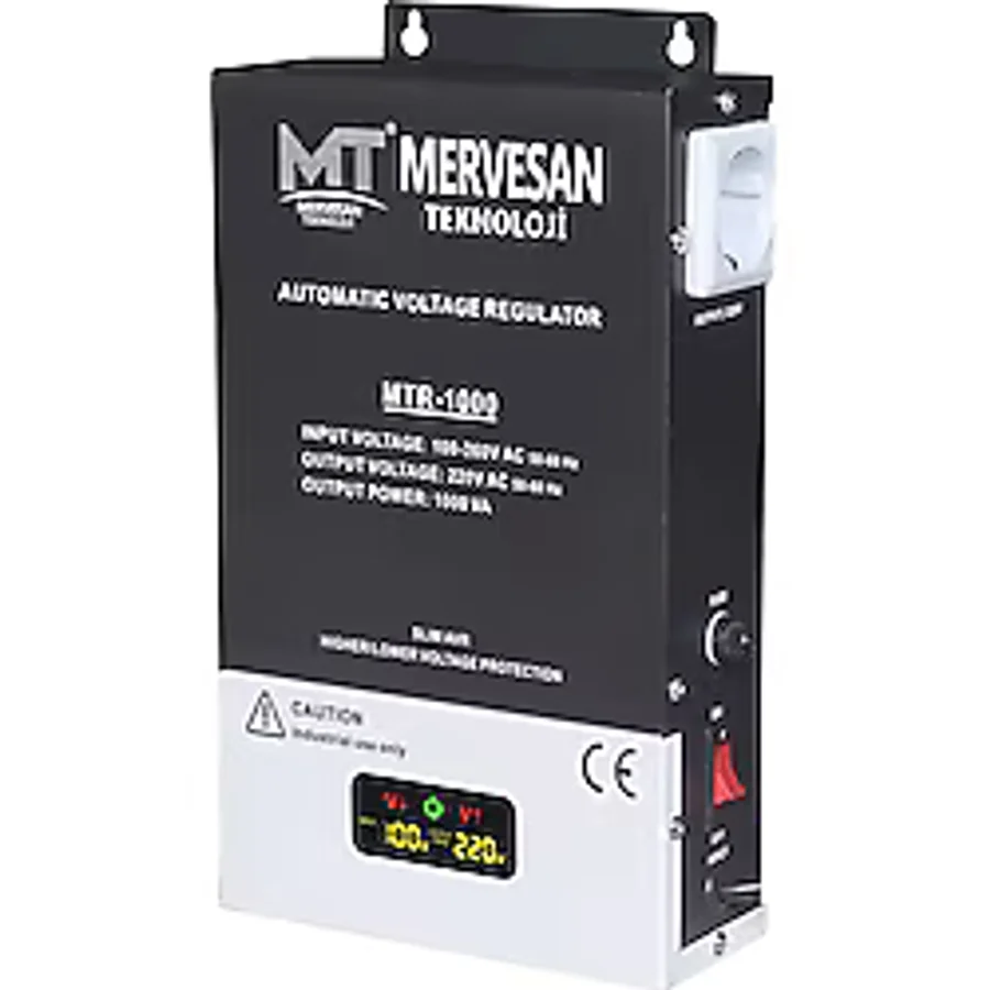 Mervesan MTR-1000 Otomatik Voltaj Regülatörü