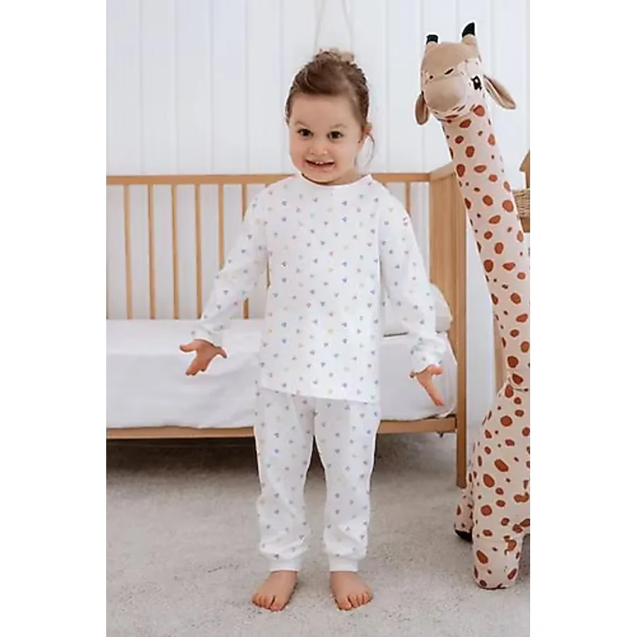 Messido Uzun Kollu Bebek Pijama Takımı