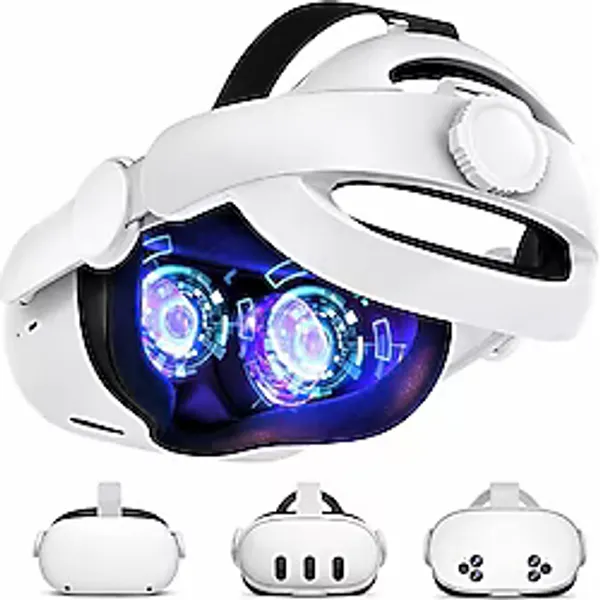 Meta Quest 2/3/3s Uyumlu Başlık Kayışı (Elite Strap), VR Gözlük Aksesuarı