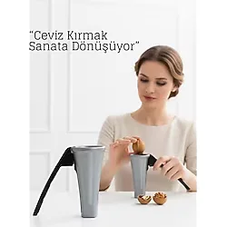 Metal Konik Fındık Ve Ceviz Kırıcı - Döküm Ceviz Fındık Kıracağı