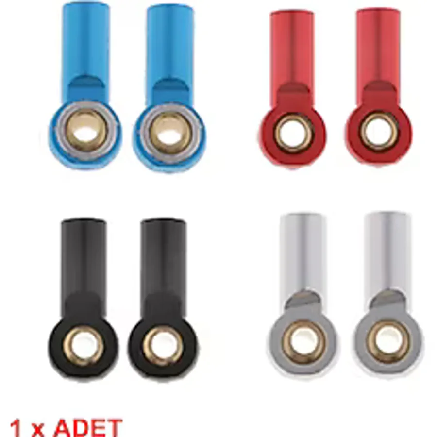 Metal M3 Bağlantı Parçası Alüminyum Top Kafa Eklenti Çubuğu RC Araba Robot