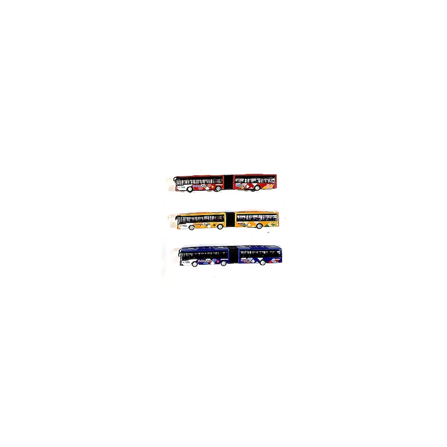 Metal Oyuncak Otobus 22 Cm Çek Bırak Metrobüs