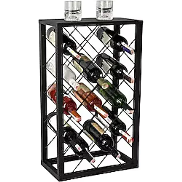 Metal Şaraplık Şarap Standı Metal Stand 6007