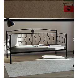 Metalia Gm 403 Elips Minderli Sofa Sedir Siyah