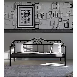 Metalia Gm401 Minderli Sedir Siyah