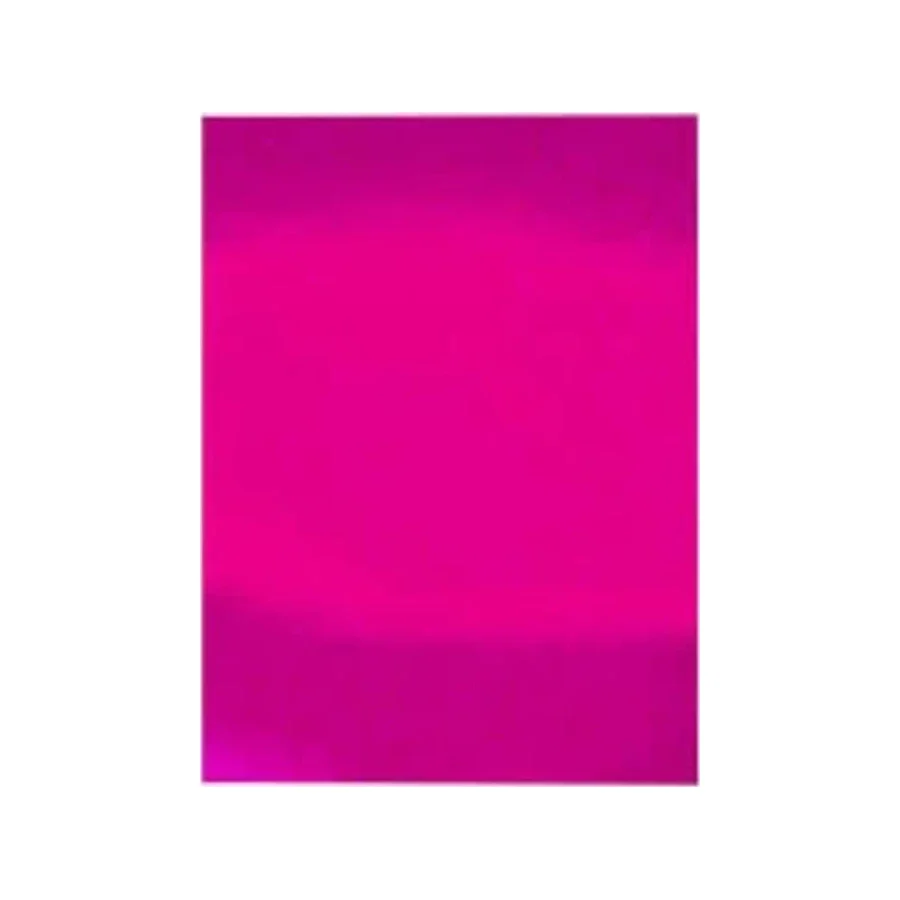 Metalik Fon Kartonu 50X70 Pembe Rulo Şeklinde - 6 Adet