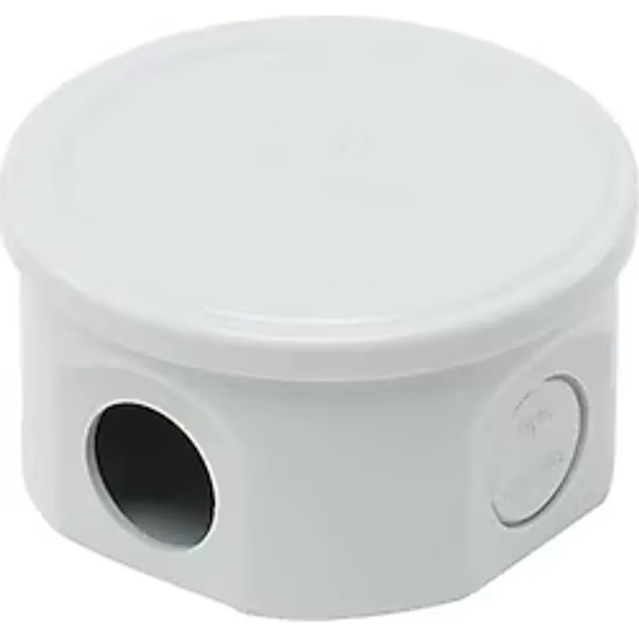 Mete Enerji 40200305 Q80X45 Termoplastik Buat Geçmeli Kapak Gri