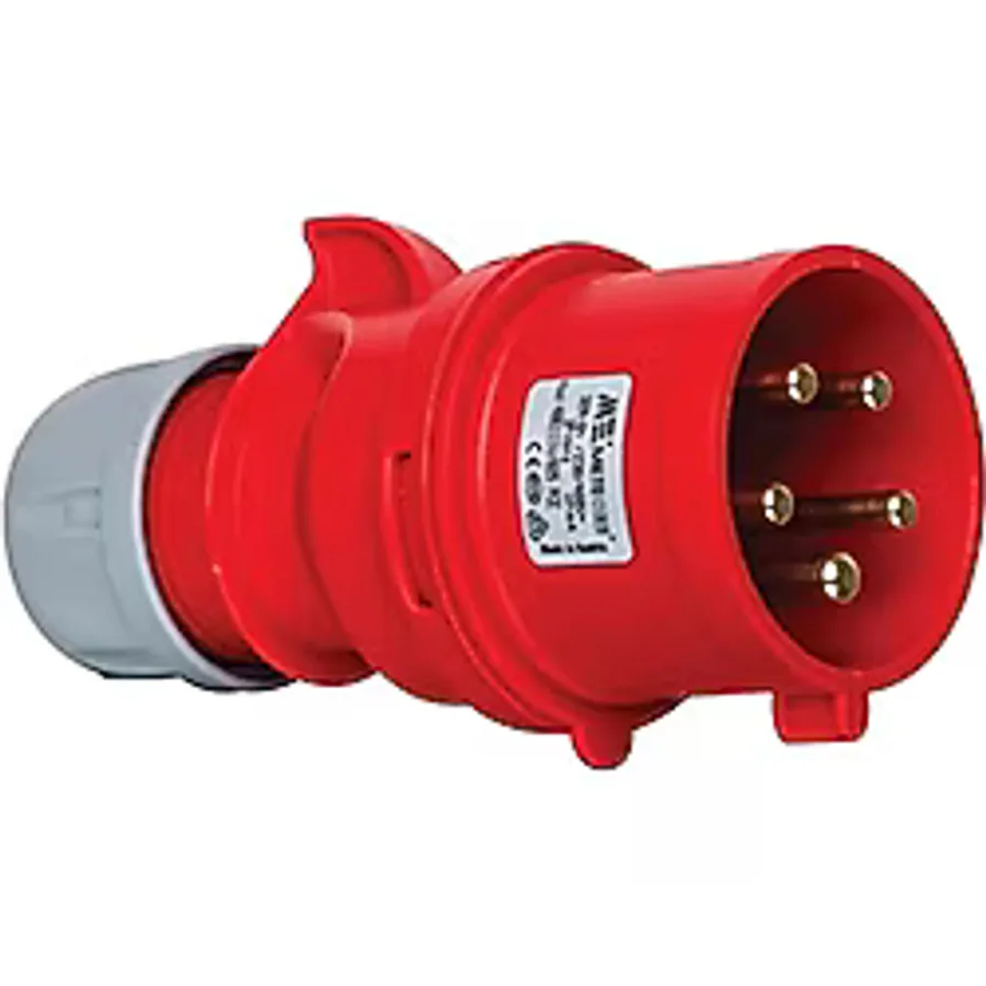 METE ENERJİ 406111V 5X32A IP44 DÜZ FİŞ (VİDALI BAĞ)