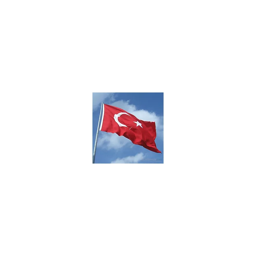 Meteor Gönder Türk Bayrağı Alpaka 6X9 Metre - 6 x 9 cm