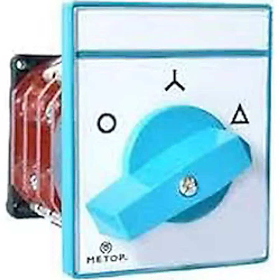Metop 3x63a Trifaze Yıldız Üçgen Motor Motor Şalteri Mt031-63a
