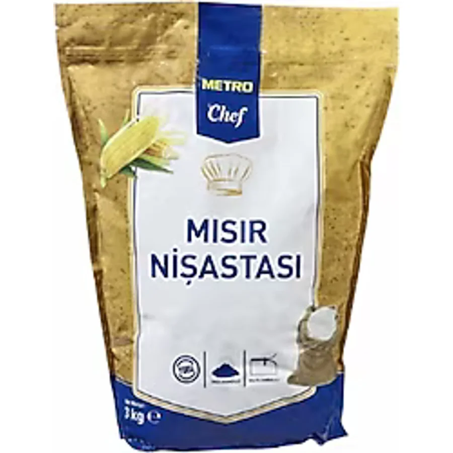Metro Chef 3 kg Mısır Nişastası