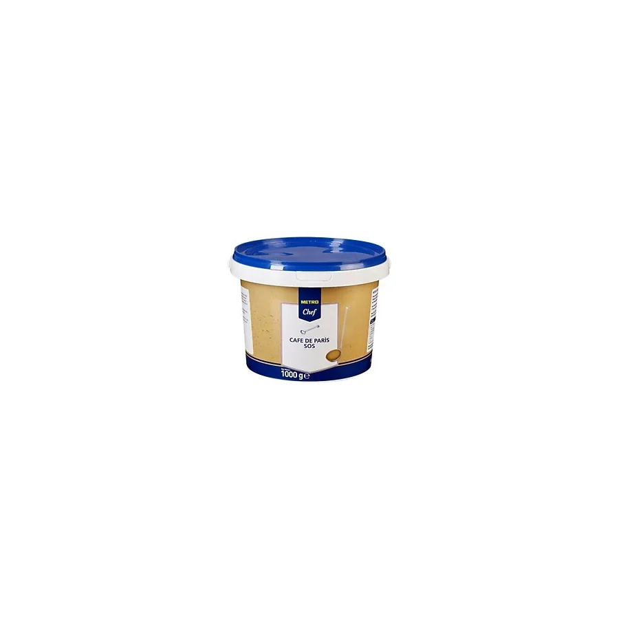 Metro Chef Cafe De Paris 1 Kg - Yoğun Aromalı Et Sosu 2'Li Ekonomik Paket