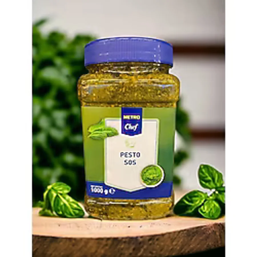Metro Chef Fesleğen Pesto Sos 1000 Gr.