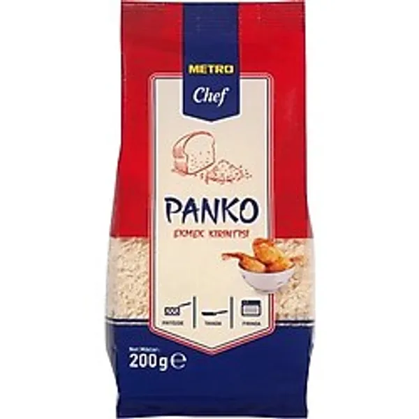 Metro Chef Panko 200 G - Japon Usulü Çıtır Ekmek Kırıntısı - 5 Adet