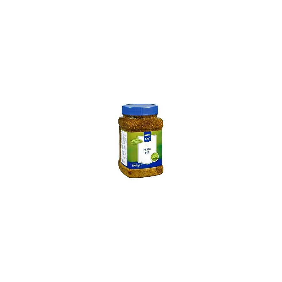 Metro Chef Pesto 1 Kg - Fesleğenli Makarna Ve Pizza Sosu
