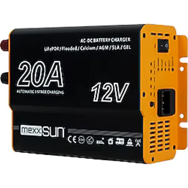 Mexxsun 12 V 20 A Akü Şarj Cihazı