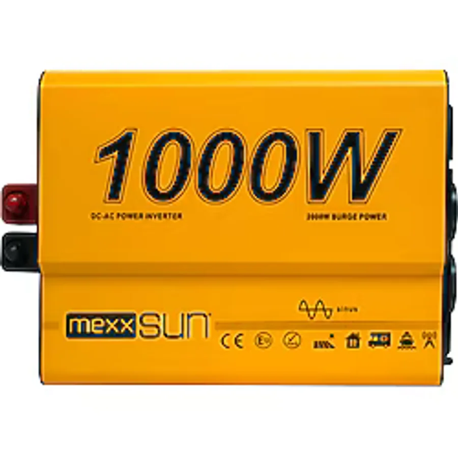 Mexxsun 24V VOLT-1000W Watt Tam Sınüs Inverter (220V Çevirici)