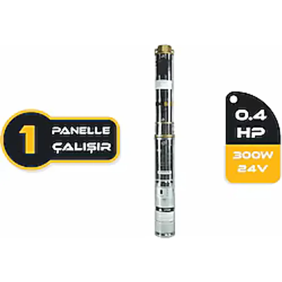 Mexxsun Dc Pompa 0.4 Hp / 300w / 24v 3rdc3-35-24-300
