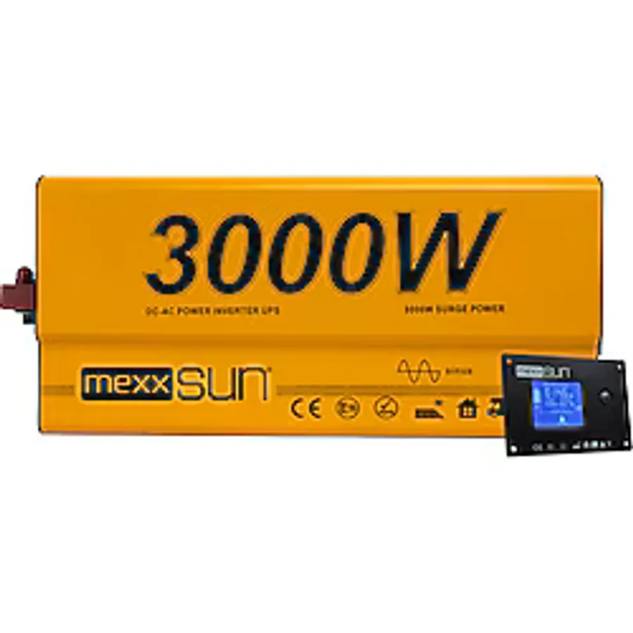 Mexxsun Tam Sinüs UPS (Remote Ekran) 12V 3000W